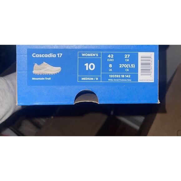 ❗️new $140 BROOKS Cascadia 17❗️ wmns size 10❗️ - Picture 5 of 5